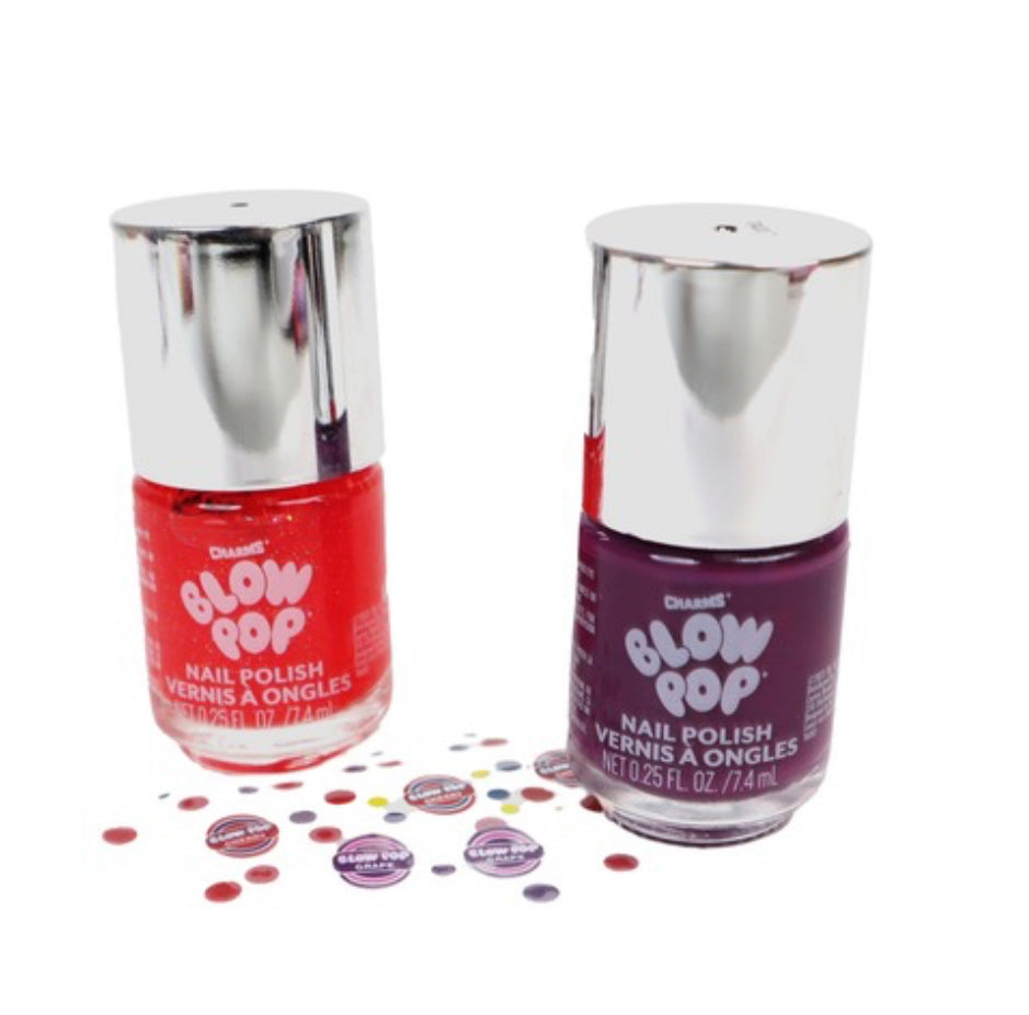 Blow pop nail polish