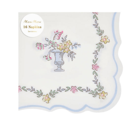 CHINTZ BORDER LARGE NAPKINS|MERI MERI