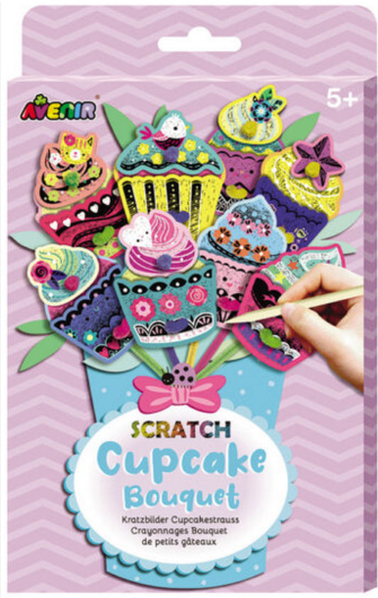 Scratch Bouquet-Cupcake