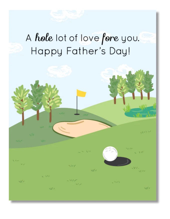 A hole lot of love fore you. Happy Fathersa day!
