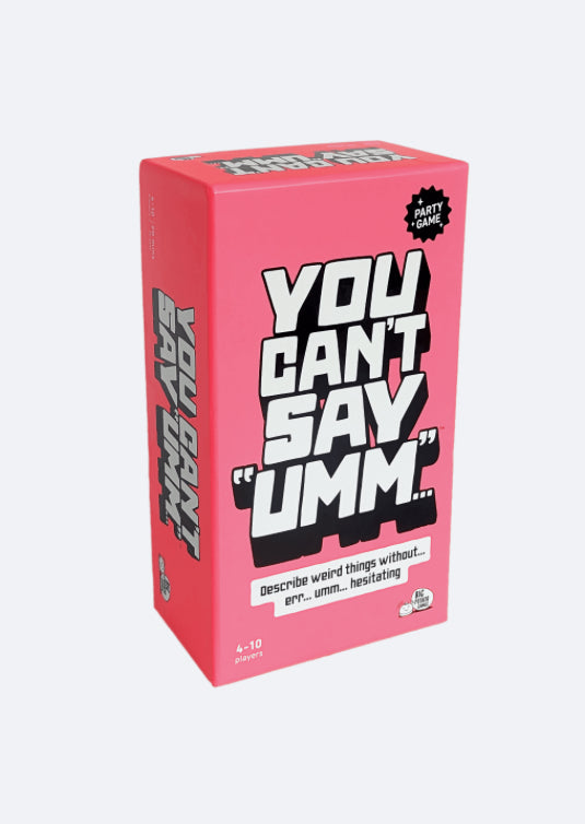 You Can’t Say “Umm”