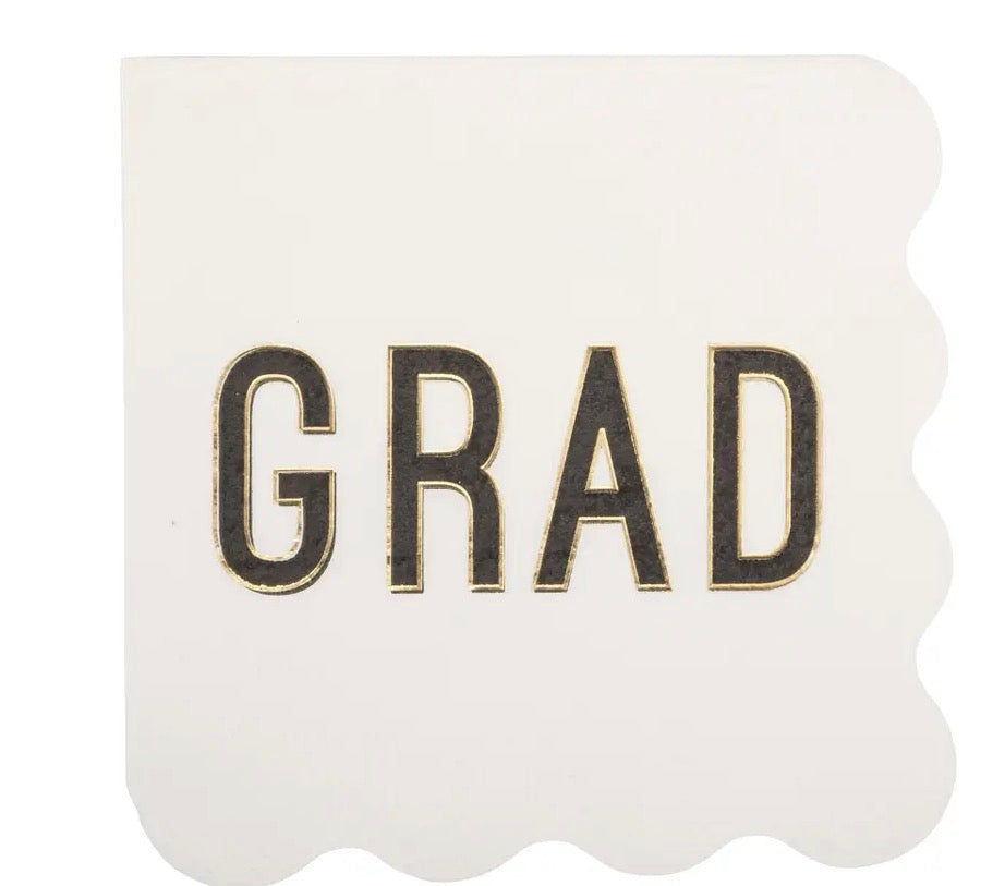 Grad cocktail napkin