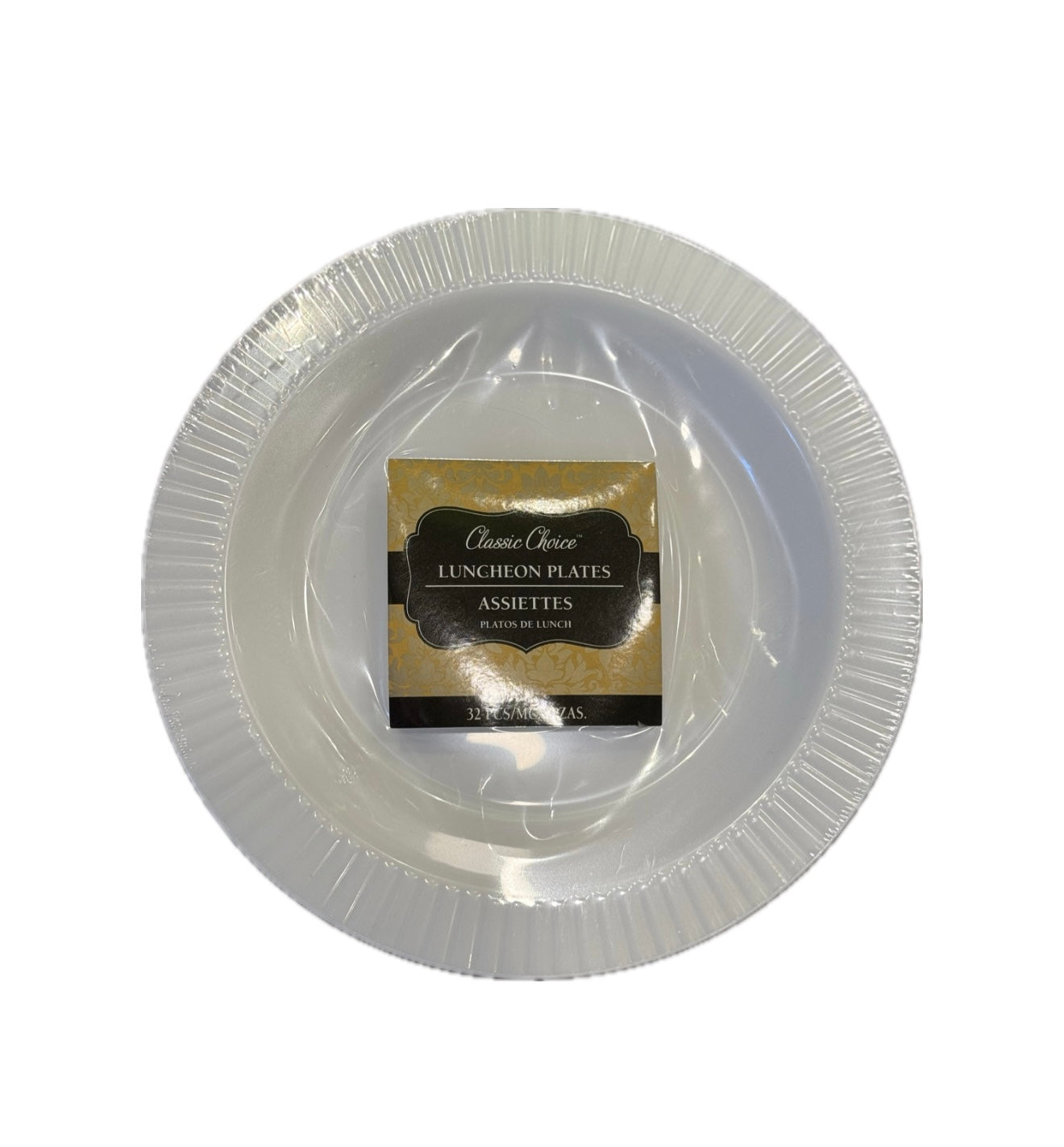 Classic Choice White Luncheon Plates