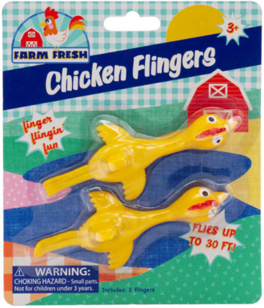 Chicken Flingers wall-clinging Chickens