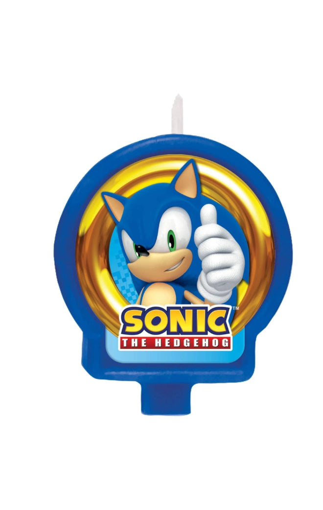 SONIC THE HEDGEHOG CANDLES