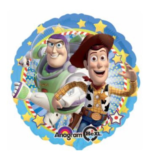 Woody + Buzz 18’’ round balloon