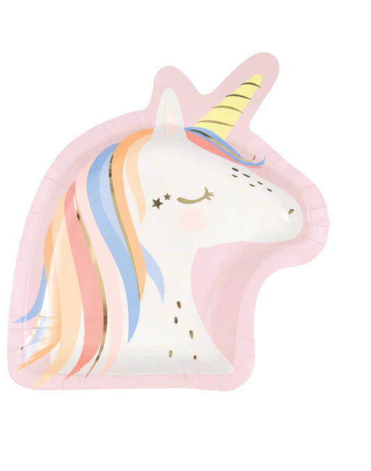 Unicorn Paper Plates