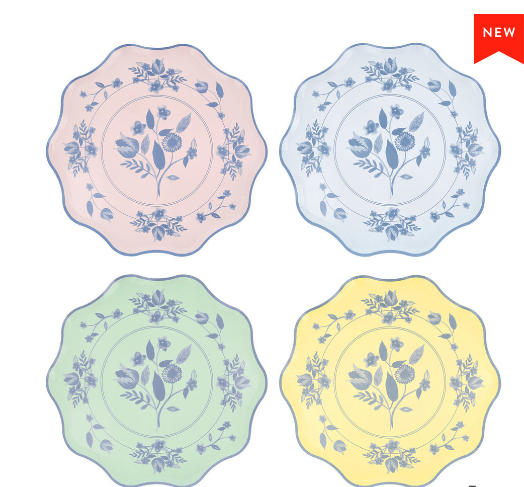 Vintage Botanical Side Plates|Meri Meri