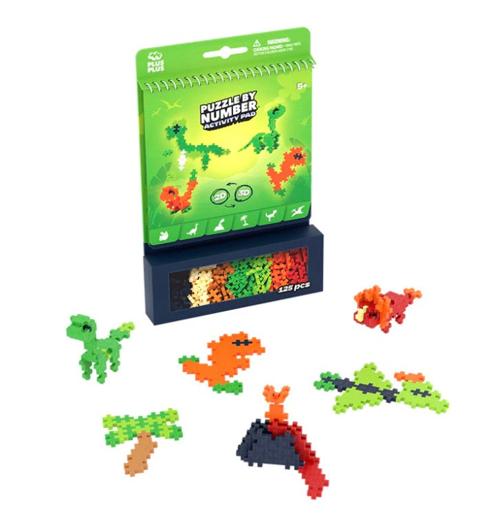 Plus-Plus | Activity Pad - DINOSAURS