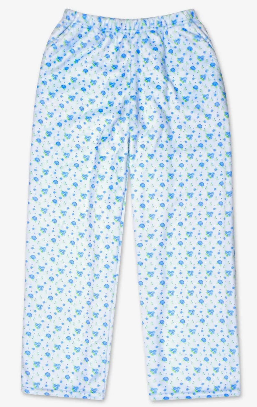 Blue Ditsy Pants