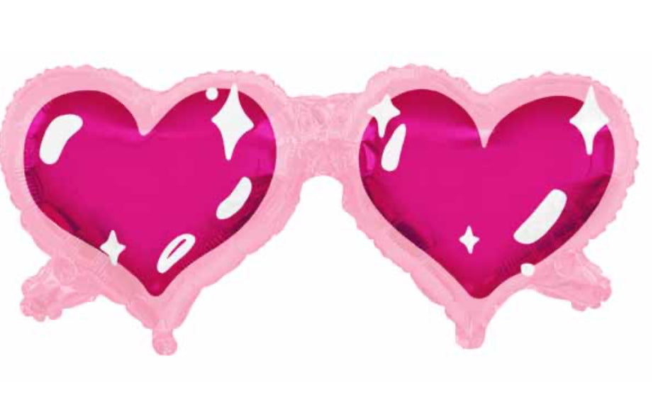 Heart Eye Foil Balloon