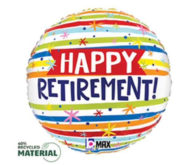Happy Retirement Foil Balloon
