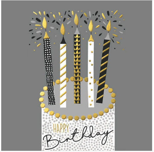 Capisco Birthday Cocktail Napkin