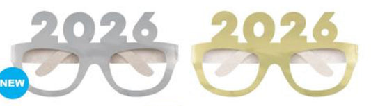 Unique party - paper glasses for new year 2026