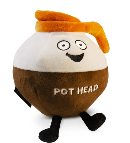 Pot Head" Coffee Pot Plush
