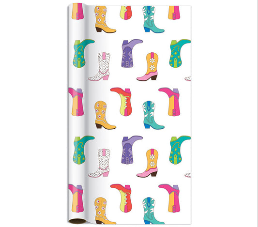 Cowboy Boot Wrapping Paper