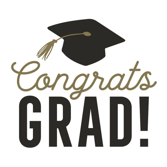 Graduation cocktail napkin