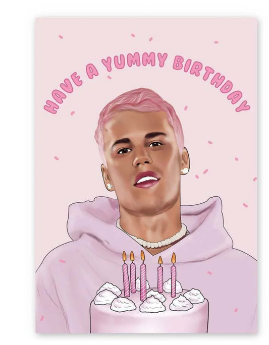 HAVE A YUMMY BIRTHDAY CARD