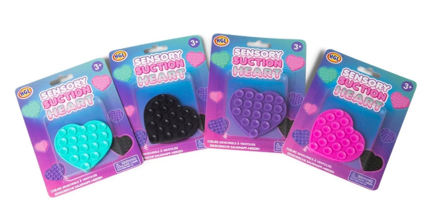 Sensory Phone Suction Heart