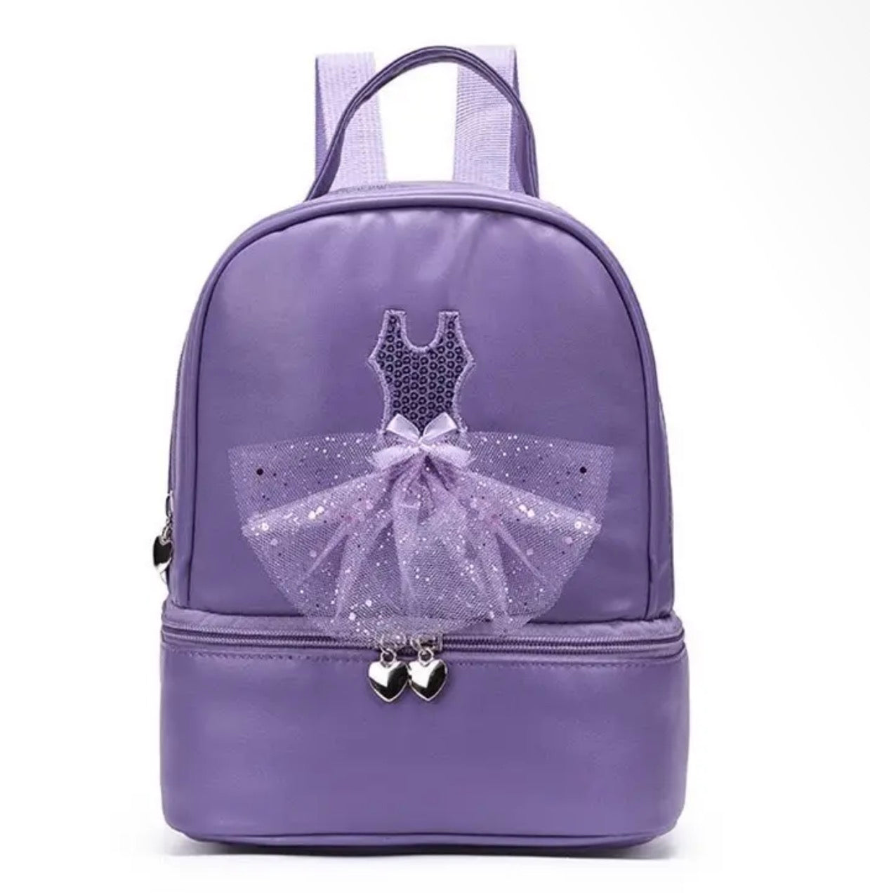 Purple Dance Backpack Tutu Design