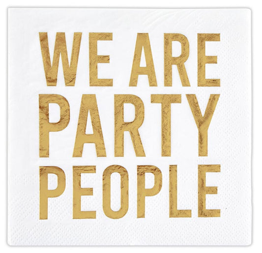 Party People Cocktail Napkin