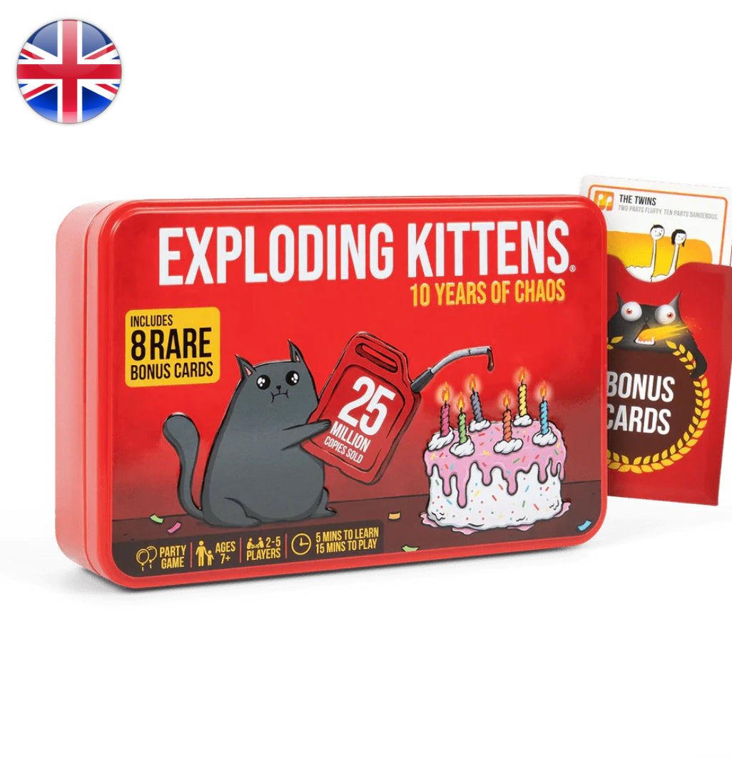 Exploding Kittens - 10 Years Anniversary Tin