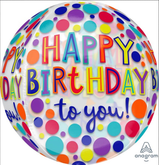 Happy Birthday to you balloon