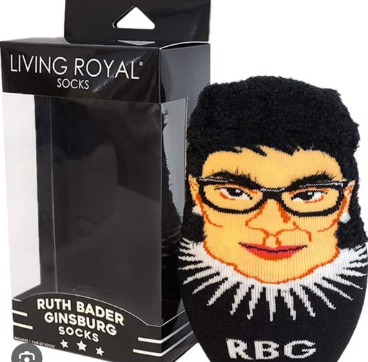 Living Royal Ruth Badger Ginsburg Socks