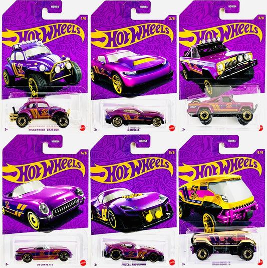Hot Wheels 2025 Purple & Gold