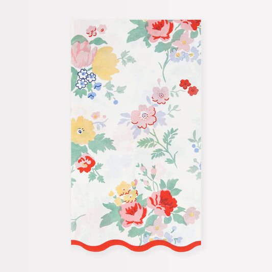 Vintage Floral Guest Towels