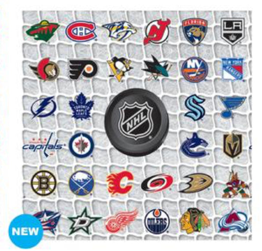 NHL Wrapping Paper