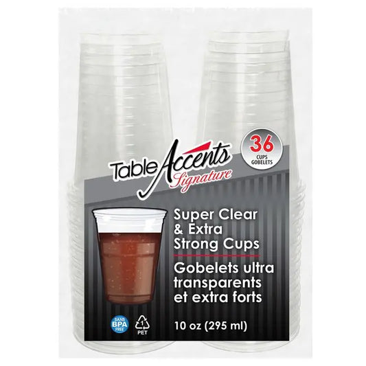Table Accents Signature Super Clear Cups