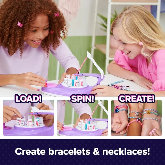 Cool Maker, KumiKreator Bead & Braider Friendship Necklace & Bracelet Making Kit