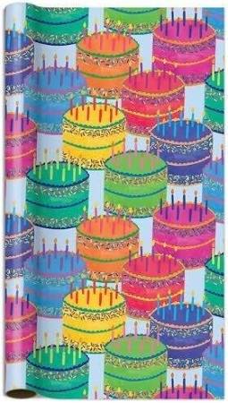Birthday Cake Wrapping Paper