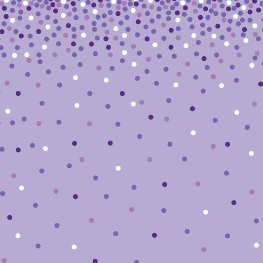 Purple Confetti Wrapping Paper