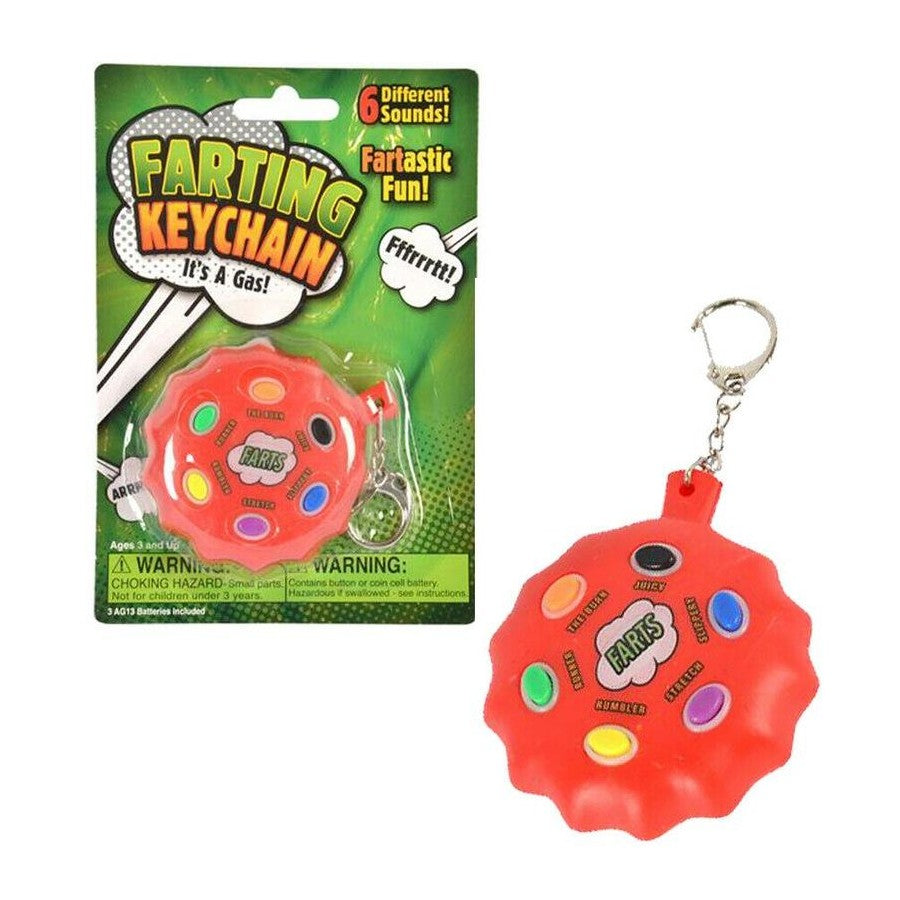 Farting keychain