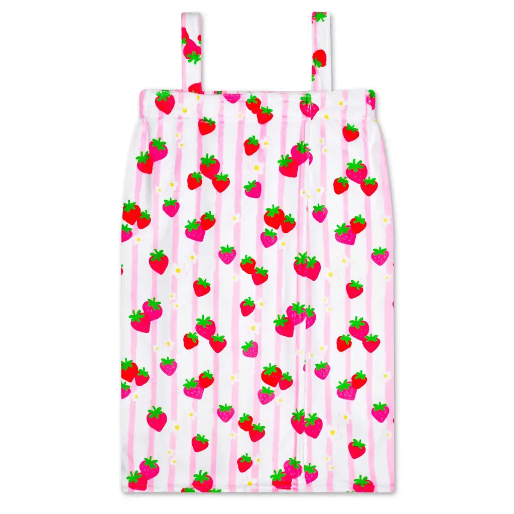 STRAWBERRY STRIPE SPA WRAP
