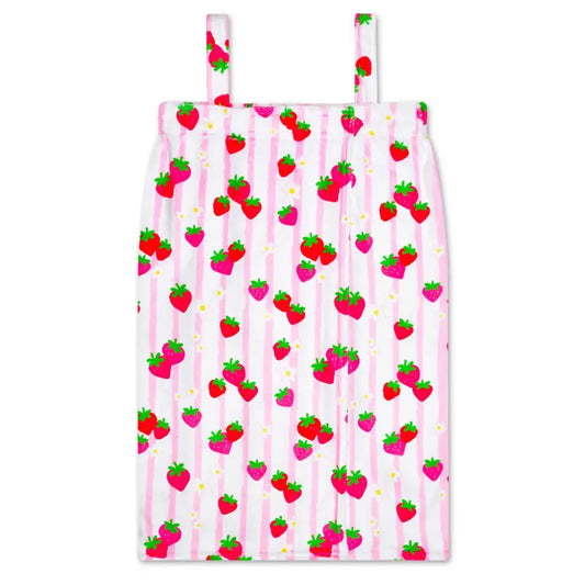 STRAWBERRY STRIPE SPA WRAP