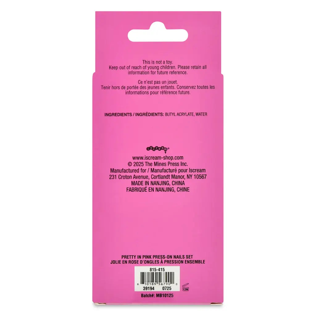Pretty In Pink Press On Nail Set