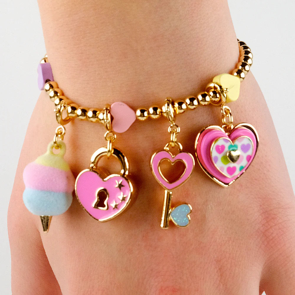 Cotton candy charm