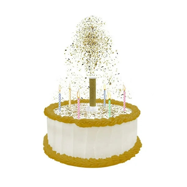 Confetti Candle Cake Topper