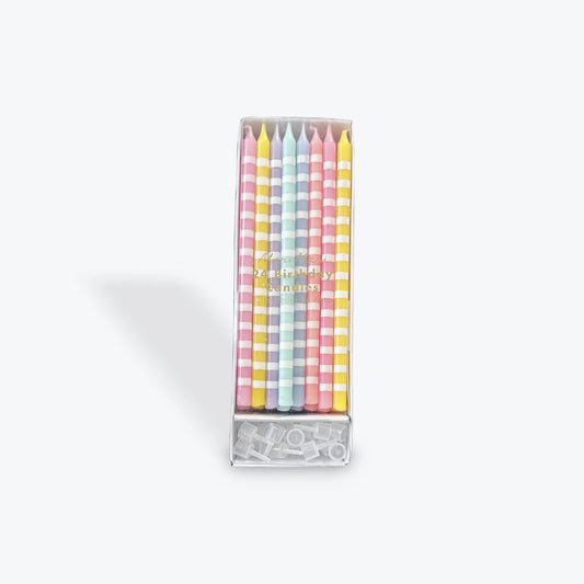 Pastel Party Candles (24)