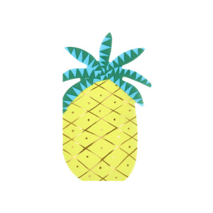 Pineapple Napkins|Meri Meri