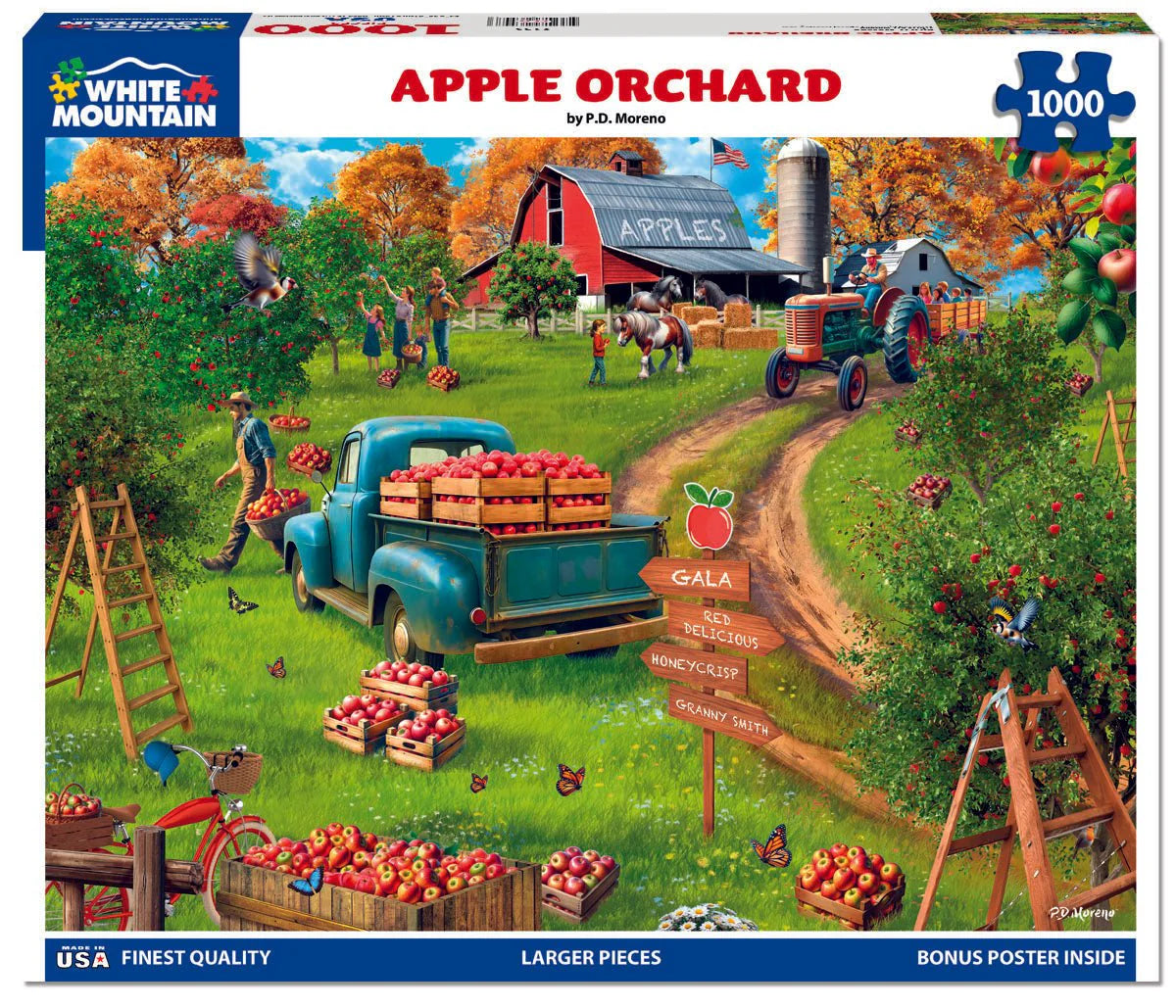 APPLE ORCHARD - 1000 PIECE JIGSAW PUZZLE