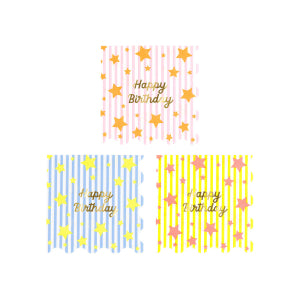 Bright Star Happy Birthday Large Napkins|Meri Meri