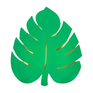 Tropical Leaf Plates|Meri Meri
