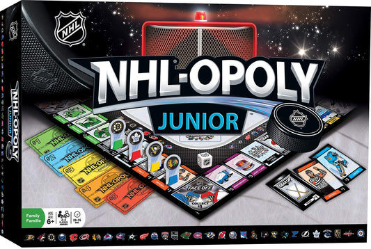 NHL Opoly Jr. Board Game