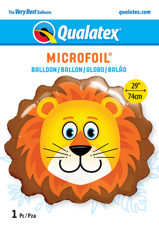 Lovable lion foil balloon SuperShape
