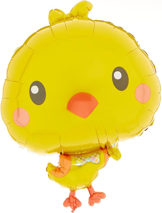 Easter chicks big shape foil balloon