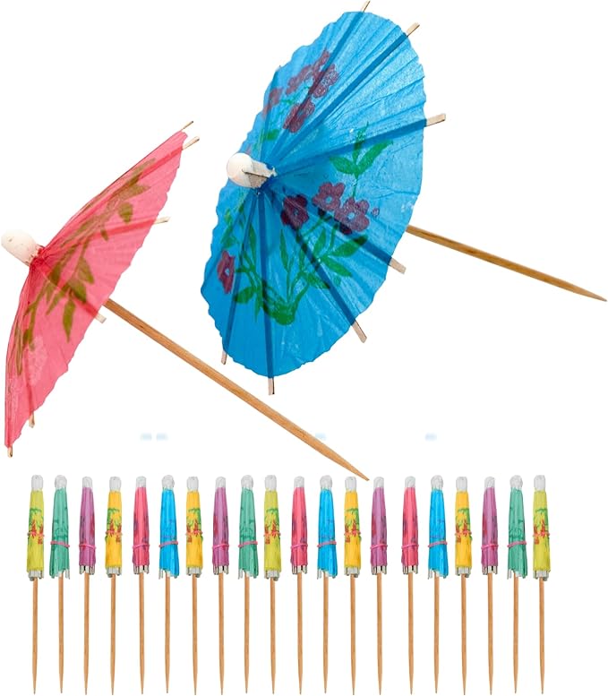 Parasol Picks Cocktail Sticks